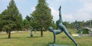 躍動諸羅─蒲添生運動系列雕塑園區11月1日隆重開幕