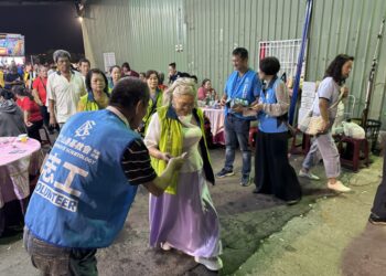 麻豆太子宮90歲主委親辦中壇元帥祝壽大典 信仰結合公益推廣反毒理念
