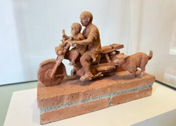 與磚的對話  林世富創作個展鶴棲別墅開幕