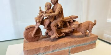 與磚的對話  林世富創作個展鶴棲別墅開幕