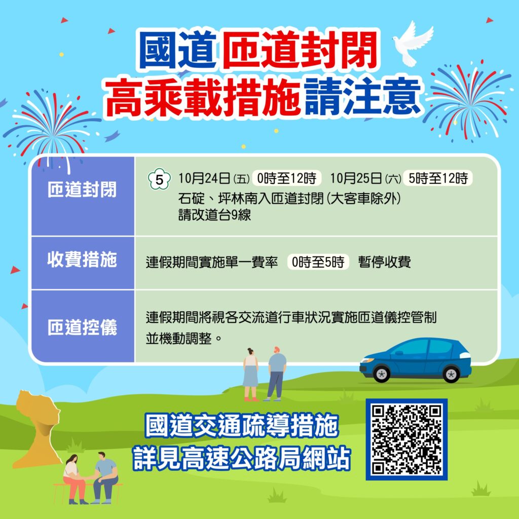 新北光復節連假攻略     交通局資訊懶人包上線     讓民眾順暢出遊、景區大眾運輸一次看