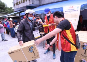 公益團體捐贈愛心家電 今起花縣府續發3項小家電