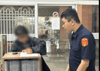 民眾晨運不慎跌倒 內埔警消協助送醫