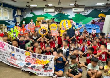 打詐、護性平 『講座列車』開進勵古百合分校 偏鄉學童熱情搶答知識王,中秋送上溫馨祝福