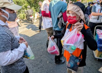 中秋連假花縣府發放3萬份早午餐 感謝鏟子超人及志工無私協助救災