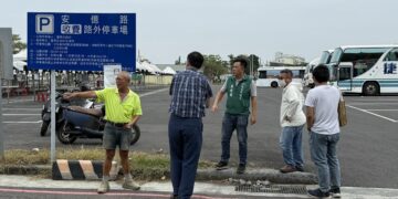 李啟維議員爭取下 安平安億停車場南邊出口將加寬改善以利大型車出入