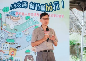 新竹縣保護行人通行權  12鄉鎮共展改善成果 體現「人本交通新竹縣ho行」!