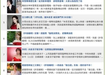 許雅涵主持《直直播娛樂頭部榜》　揭曉最火娛樂話題TOP 3