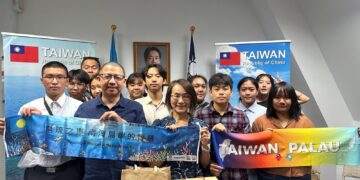 屏東高中生啟航帛琉 逐夢南島海洋