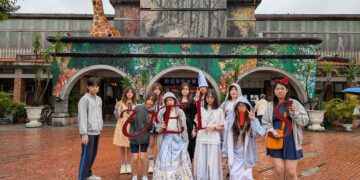 影音/慶祝萬聖節 聯合國際實驗教育機構UEIS宜蘭快閃演出