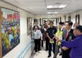 畫筆書榮光、藝韻敬英雄 台中榮總辦榮民畫作藝文聯展10位藝術家展出44部畫作