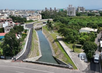民治溪排水改善工程含橋梁改建   屏縣府水利處辦理竣工典禮