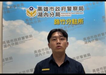 通緝車手拒檢自撞 湖內警強勢壓制逮捕