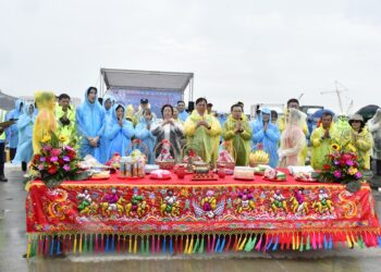 斥資3.35億彰化漁港南北護岸工程動土  確保漁船停泊及作業安全