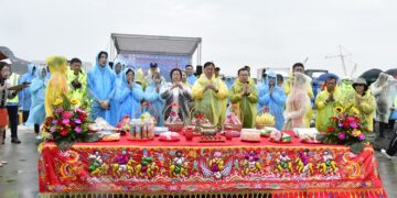斥資3.35億彰化漁港南北護岸工程動土  確保漁船停泊及作業安全