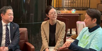 花蓮縣議員魏嘉賢率團拜會日本盛岡市 參與「盛岡城市馬拉松2025」
