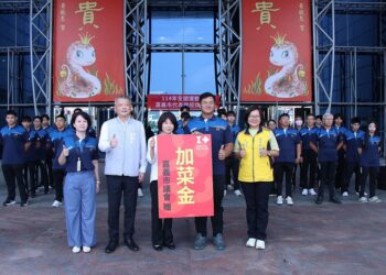 114年全國運動會嘉義市代表隊正式授旗 迎戰各級健將突破自我