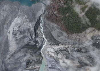 馬太鞍堰塞湖下方出現新的堰塞湖體 前進協調所與花縣府啟動應變措施