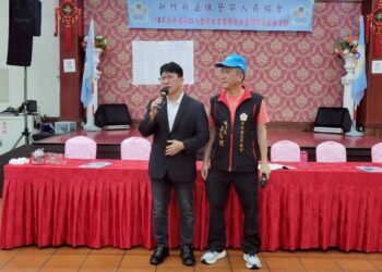 ▲立法委員林思銘24日出席「新竹縣退休警察人員協會」第十屆會員大會。(圖/林思銘立委服務處提供)