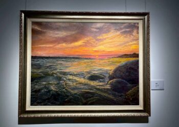 生活美學館「流域」-許世彬油畫展 以油彩書寫溪流的記憶與故事