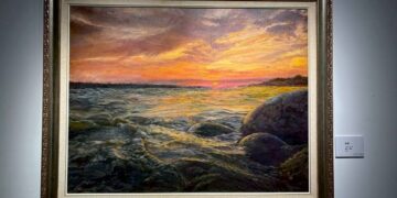 生活美學館「流域」-許世彬油畫展 以油彩書寫溪流的記憶與故事