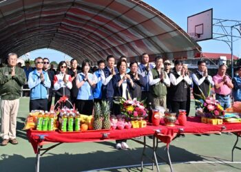 影音/投入1億600萬打造多功能活動據點  竹塘國中曉陽館重建工程動土