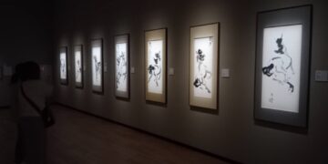 「逆風前行、悠然望玉山」兩大巨擘同展現  創價美術館致敬台灣藝術百年脈絡
