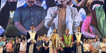 萬人齊聚岡山挺岱樺　寫下高雄初選最大場面
