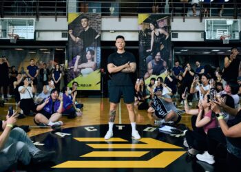 健身結合公益！柏文20週年義賣二手運動衣助浪浪吃飽飽    E.SO驚喜現身年終會員派對