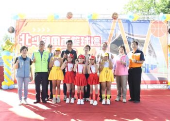 北斗鎮首座風雨籃球場啟用 打造兼具功能與美感的運動新亮點