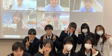 家齊高中跨海線上參與日本小田高校科學高峰會展現國際科研成果