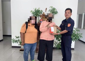 枋警號召善心 募善款助喪葬