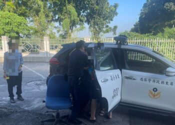 仙吉國小參訪新園分駐所　體驗波麗士日常