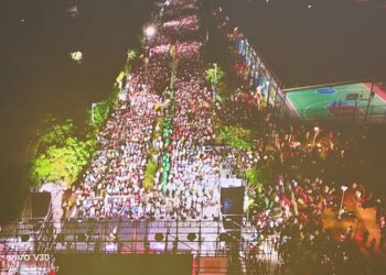 【打破派系、人民自發】林岱樺三鞠躬萬人回應，「我們站在妳後面」