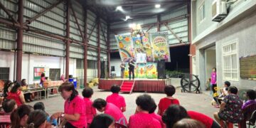 屏警結合香社福德宮 異業聯盟深入社區強化反詐騙宣導