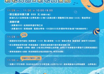 限量福袋來了！貢寮鮑展售會11/29、30開搶899元海鮮福袋     再享消費額抽獎