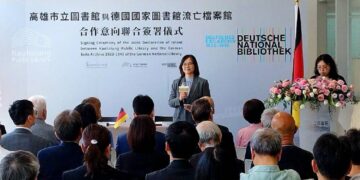 臺德文化合作嶄新篇章! 高市圖與德國流亡檔案館簽署協議聚焦流亡文學與人權