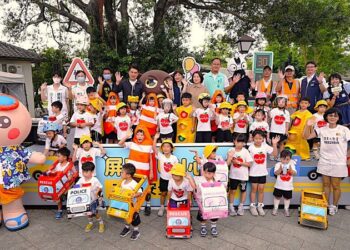 屏安Fun心GO-交通安全宣導活動勝利星村　上千民眾熱情參與、趣味闖關學道安