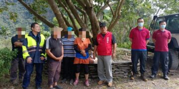 鳳凰颱風來襲　里港警分局協助三地門鄉德文、達來村撤村