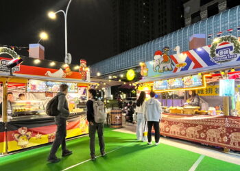 冬季盛事啟動     新北耶誕城化身熱鬧「馬戲舞臺」     串聯多元美食市集打造冬日儀式感