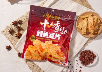 「香辣」出新境界!大田海洋推出《十三香辣鱈魚寬片》秘製辣粉掀起零食界新風潮