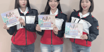 康和證券攜手台鋼Wing Stars啦啦隊     火熱推出2026限量聯名精美桌曆