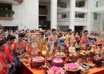 北港朝天宮黑面三媽睽違百年南巡 黃偉哲:接續中斷百年媽祖姐妹情