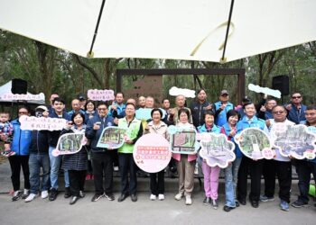 溪州公園木棧道區改善計畫完工啟用  營造更宜居的生活空間