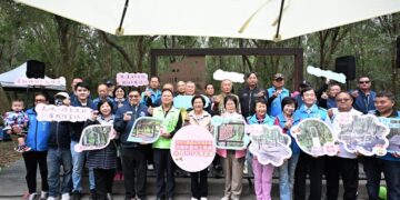 溪州公園木棧道區改善計畫完工啟用  營造更宜居的生活空間