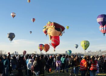 臺東Q版媽祖熱氣球飛進墨西哥 飛向國際天空驚豔全場