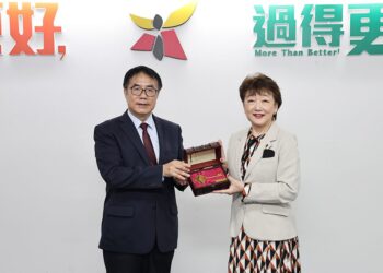 日仙台市長郡和子首度來訪　與黃偉哲共祈締盟20年友情長長久久