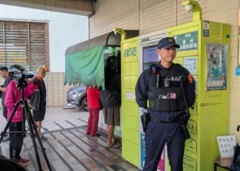 潮州警動起來　加強郵局周邊守望確保普發現金領取安全順暢