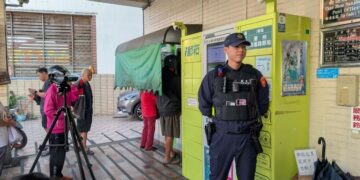 潮州警動起來　加強郵局周邊守望確保普發現金領取安全順暢