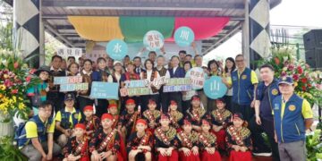 百年力里圳潺潺不息 串起與靜岡縣跨世紀友誼!　400人走讀健走感受水圳魅力